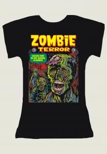 Produktfoto ZOMBIE TERROR T-Shirt Lady-Fit