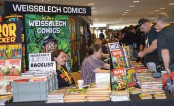Unser Stand auf dem Comic-Salon in Erlangen